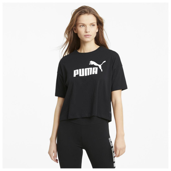Puma Γυναικεία κοντομάνικη μπλούζα Cropped